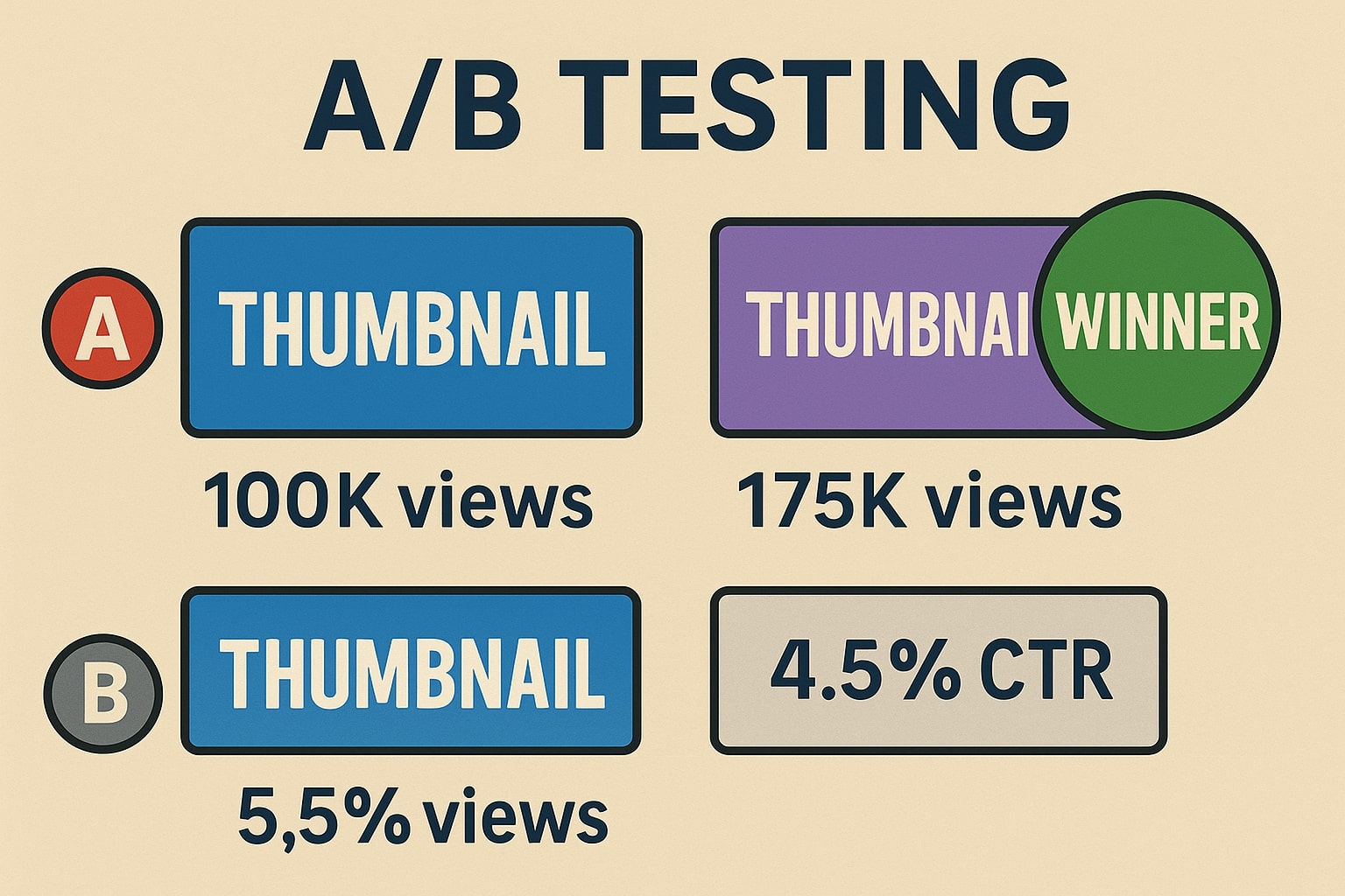 A/B Testing YouTube Thumbnails