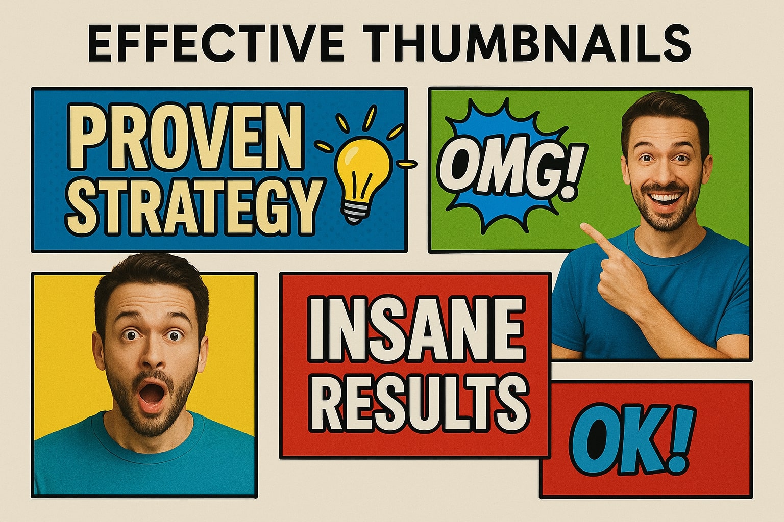 5 Elements That Make Thumbnails Effective