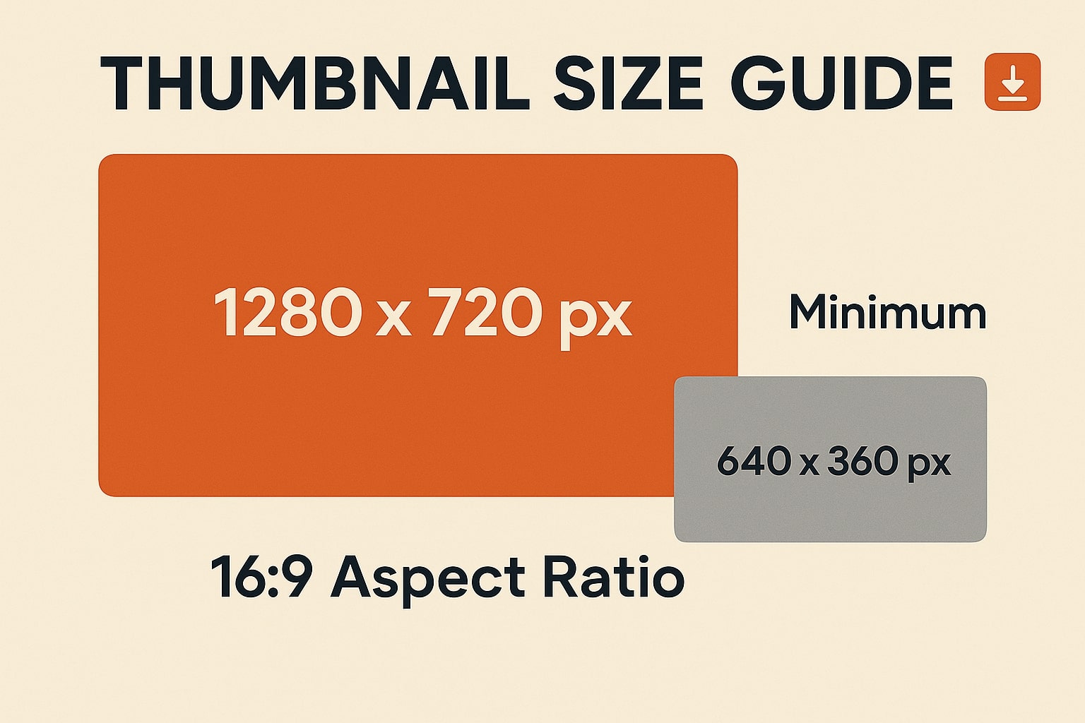 Complete YouTube Thumbnail Size Guide