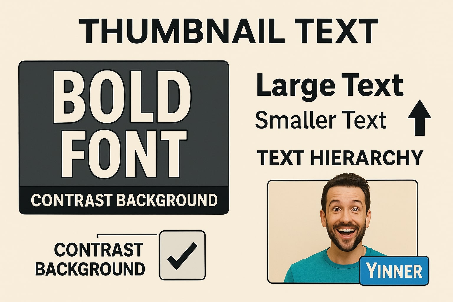 Mastering Thumbnail Text Design